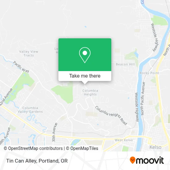 Tin Can Alley map