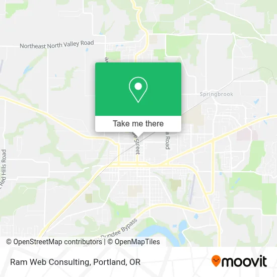 Ram Web Consulting map