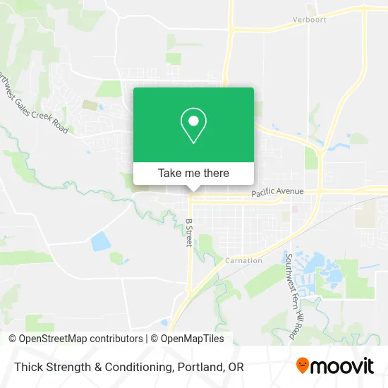 Thick Strength & Conditioning map