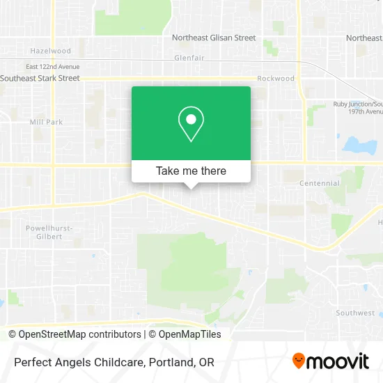 Perfect Angels Childcare map
