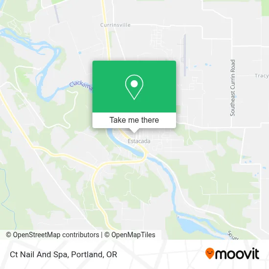 Ct Nail And Spa map