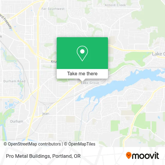 Pro Metal Buildings map
