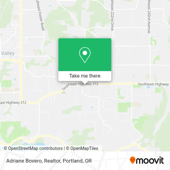 Adriane Bovero, Realtor map