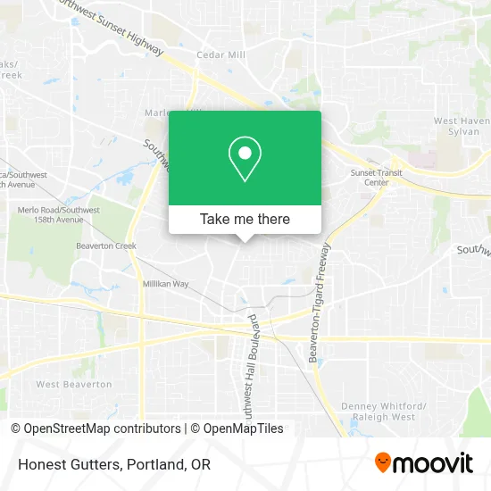 Honest Gutters map
