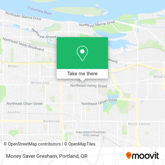 Money Saver Gresham map