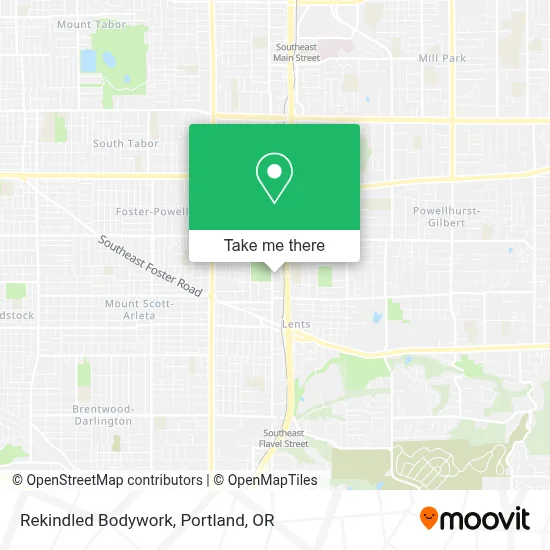 Rekindled Bodywork map