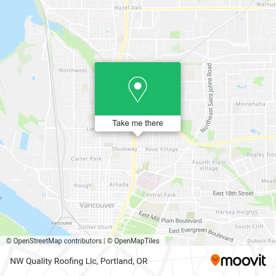 NW Quality Roofing Llc map