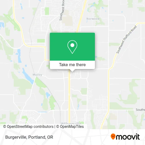 Burgerville map