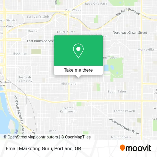 Email Marketing Guru map
