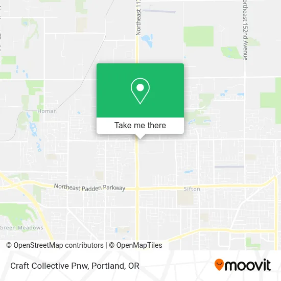 Craft Collective Pnw map