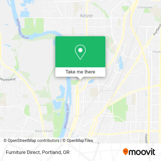 Furniture Direct map