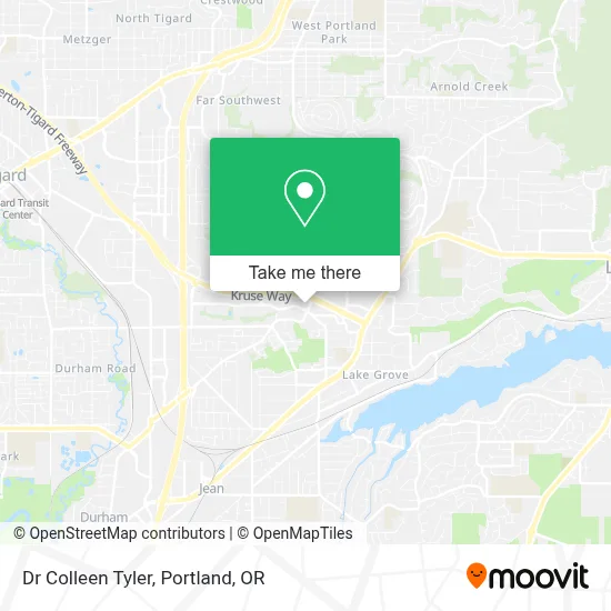 Dr Colleen Tyler map
