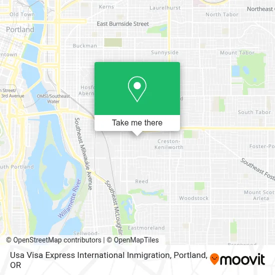 Usa Visa Express International Inmigration map