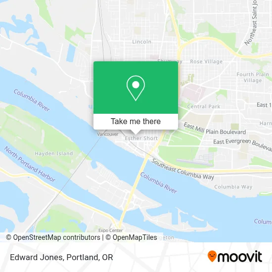 Edward Jones map