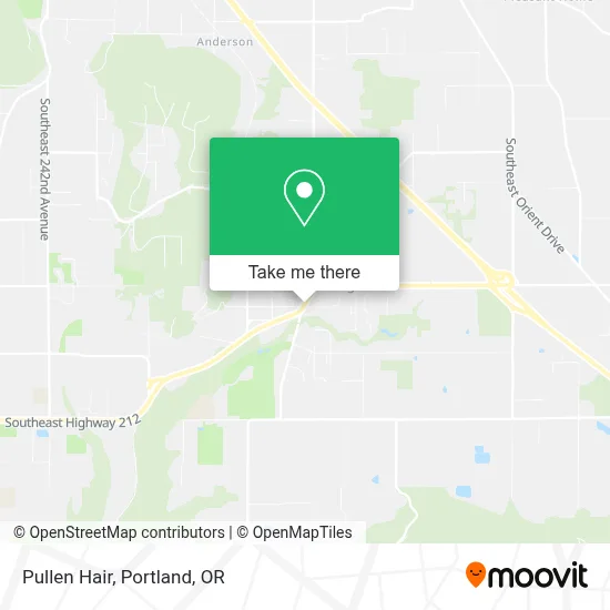 Pullen Hair map