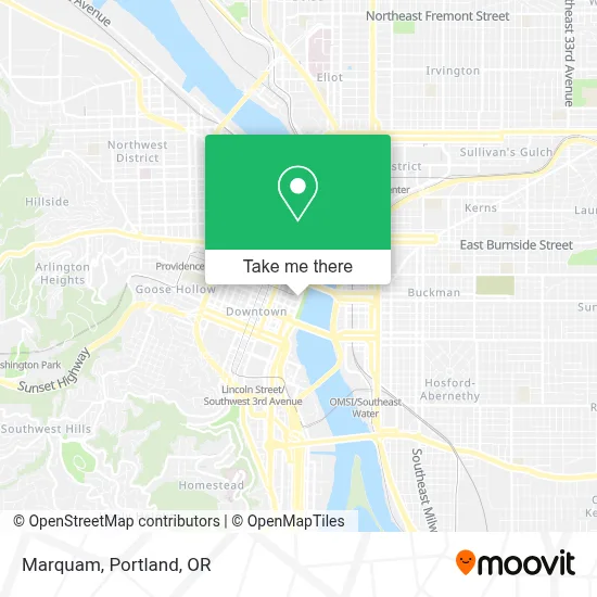 Marquam map