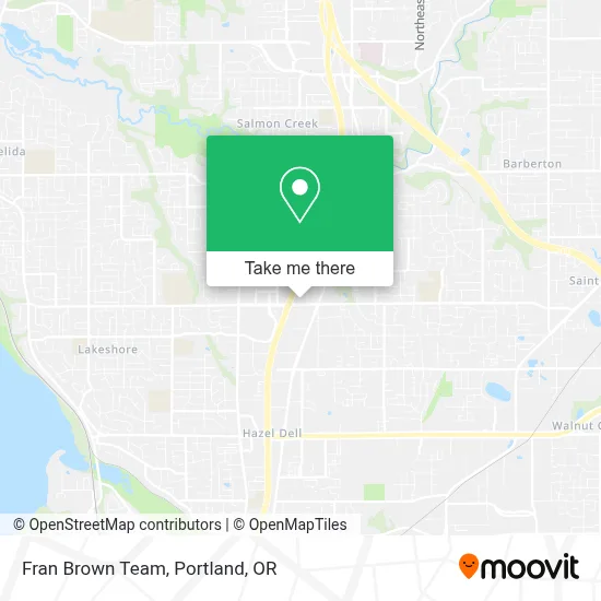 Fran Brown Team map