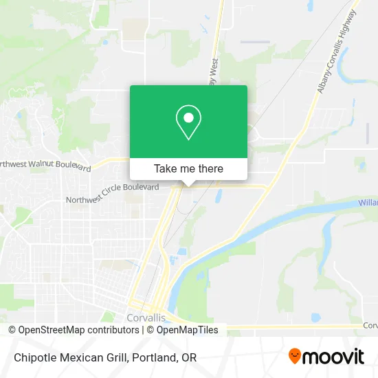 Chipotle Mexican Grill map