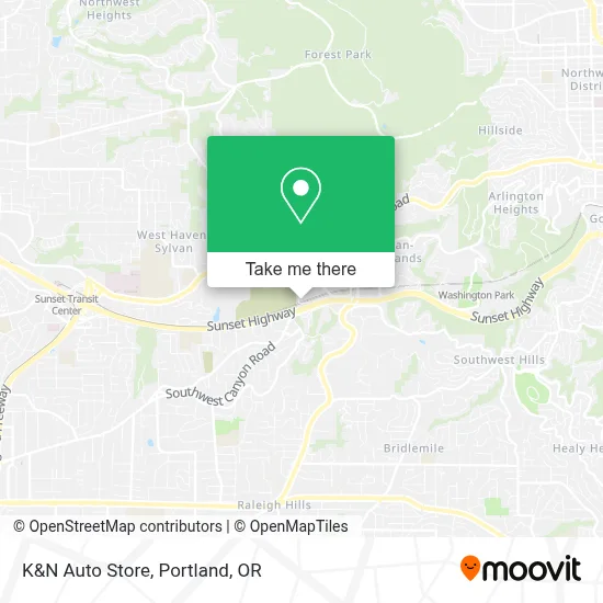 K&N Auto Store map