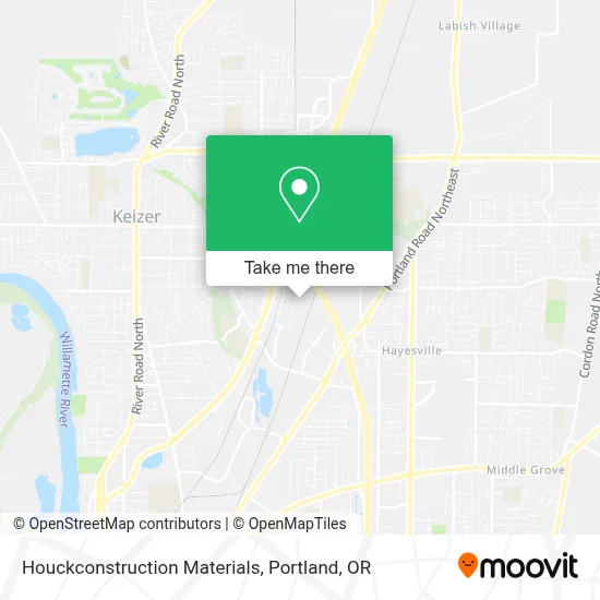 Houckconstruction Materials map
