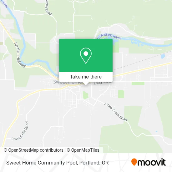 Sweet Home Community Pool map