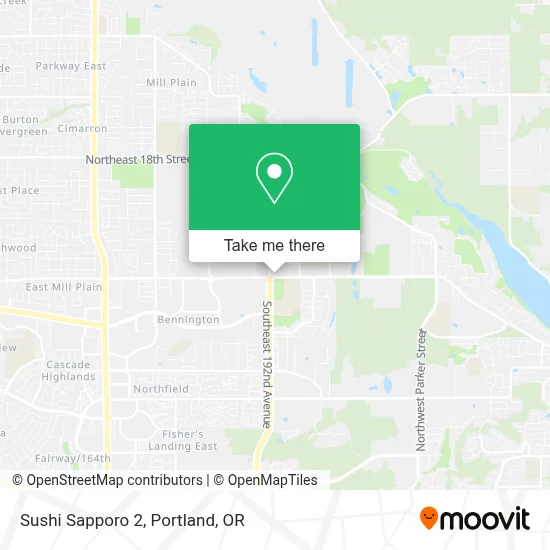 Sushi Sapporo 2 map