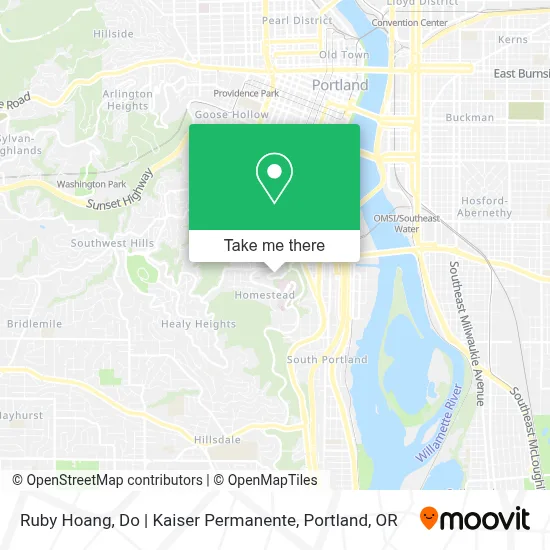 Ruby Hoang, Do | Kaiser Permanente map