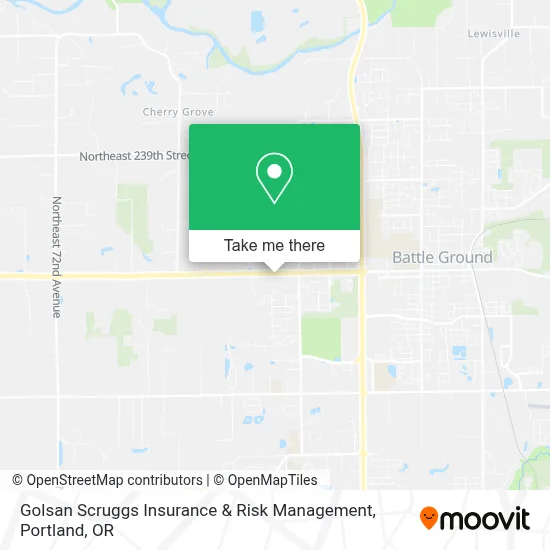 Golsan Scruggs Insurance & Risk Management map