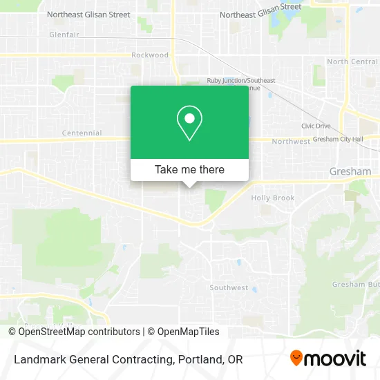 Landmark General Contracting map