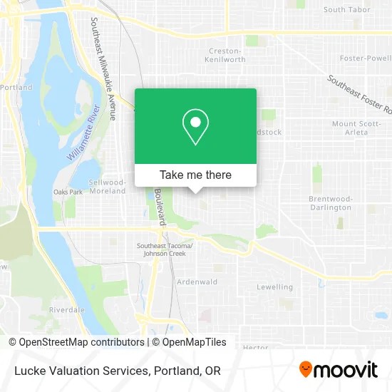 Lucke Valuation Services map