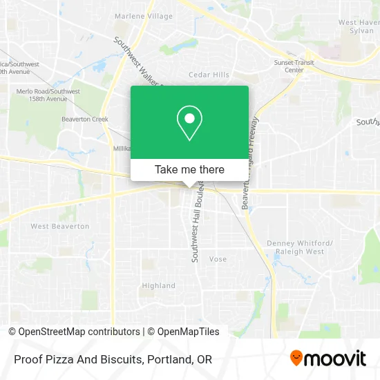 Proof Pizza And Biscuits map