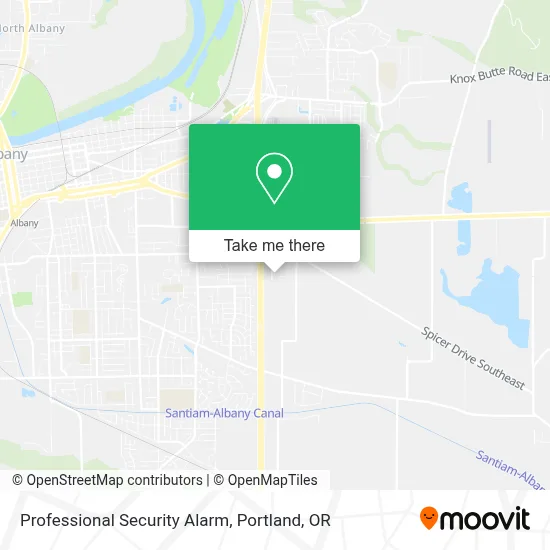 Professional Security Alarm map