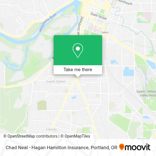 Chad Neal - Hagan Hamilton Insurance map