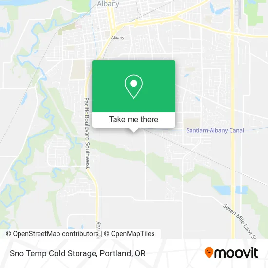 Sno Temp Cold Storage map