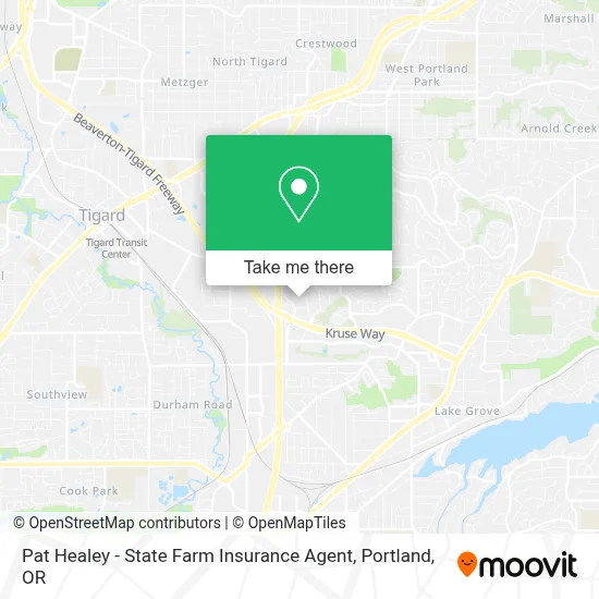 Pat Healey - State Farm Insurance Agent map
