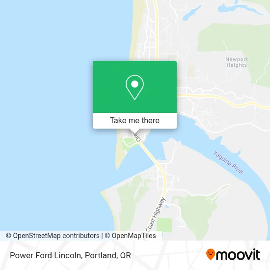 Power Ford Lincoln map