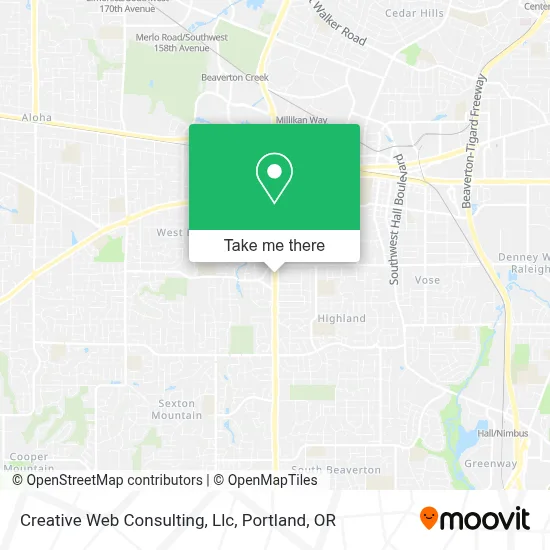 Creative Web Consulting, Llc map