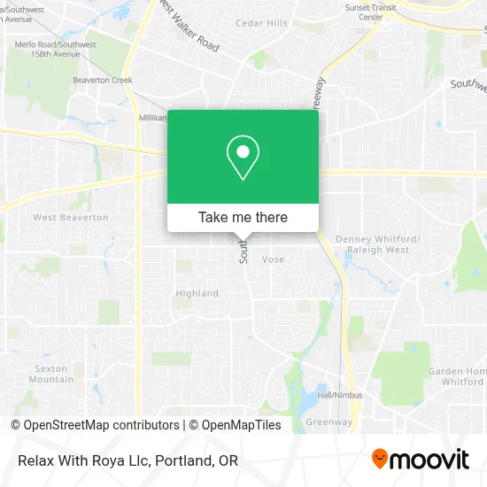 Relax With Roya Llc map