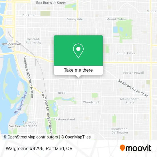 Walgreens #4296 map