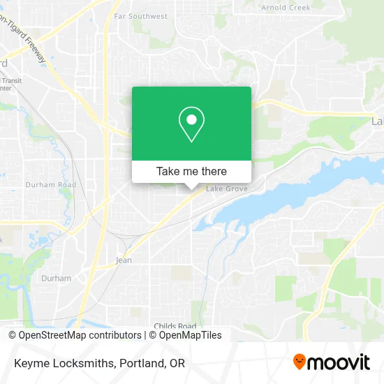 Keyme Locksmiths map