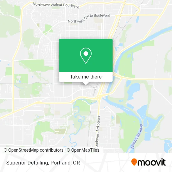 Superior Detailing map