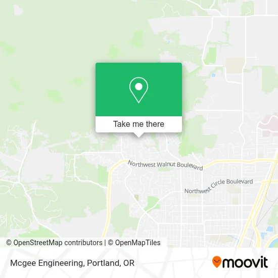 Mcgee Engineering map