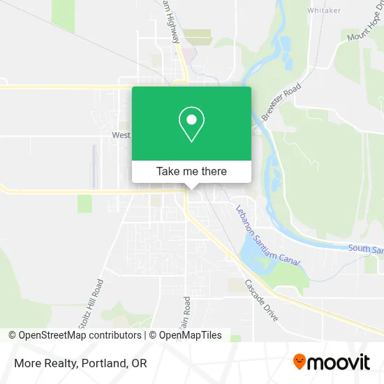 More Realty map