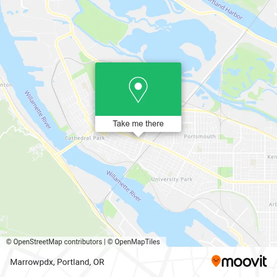 Marrowpdx map