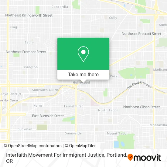 Interfaith Movement For Immigrant Justice map