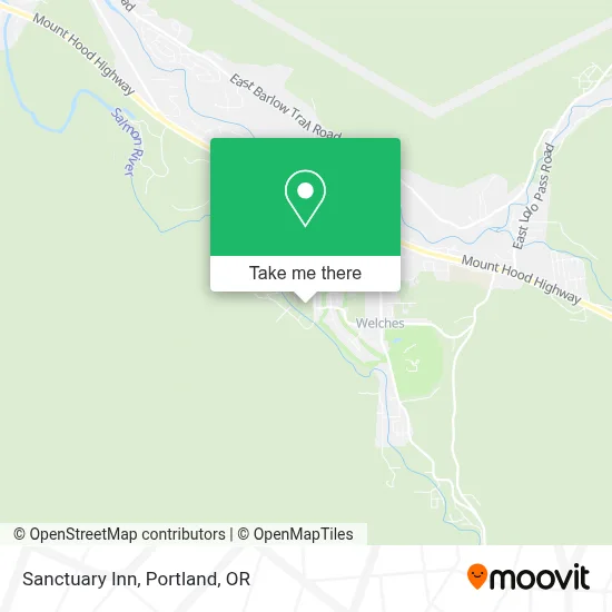 Sanctuary Inn map
