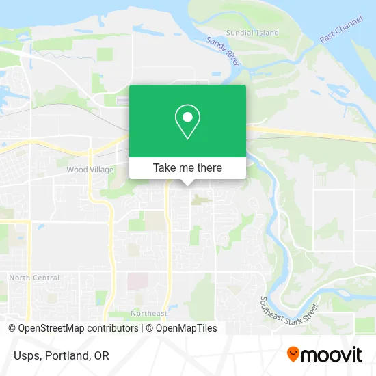 Usps map