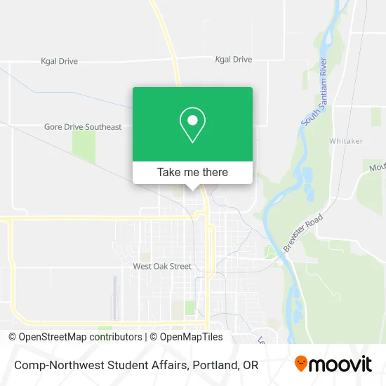 Comp-Northwest Student Affairs map