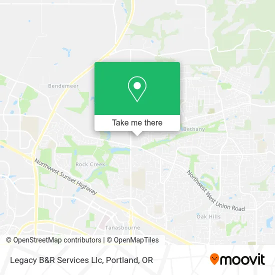 Legacy B&R Services Llc map