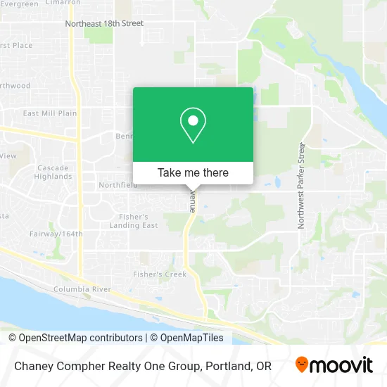 Chaney Compher Realty One Group map